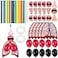 Libima 24 Sets Lung Model Respiratory System Model Toys Science Classroom Study Display Biologic Anatomy Doll and Human Body Puzzle Learning Homeschool Preschool Early Childhood Teaching Aid