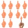 Gaprumi Tiny Hands for Fingers 10 Pcs Cute Mini Hand Puppet Middle Finger Sign Premium Rubber