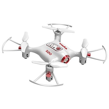 Cheerwing Syma X20 Mini Drone RC Nano Quadcopter with Auto Hovering 3D FlipWhite