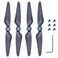 Bwine Drone Blades for F7 4 Pcs Original Propeller RC Drone Quadcopter Black
