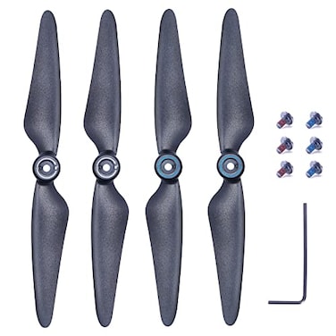 Bwine Drone Blades for F7 4 Pcs Original Propeller RC Drone Quadcopter Black
