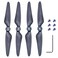 Bwine Drone Blades for F7 4 Pcs Original Propeller RC Drone Quadcopter Black