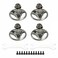 Buddy RC Motor Prop Adapter Set for DJI FPV Drone Aluminium Propellers Adapter Mounts Set with M5 Mounting Hole for 52 Inch FPV Props4PCS