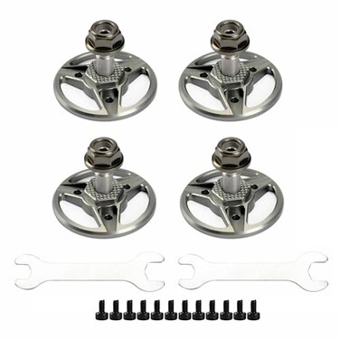 Buddy RC Motor Prop Adapter Set for DJI FPV Drone Aluminium Propellers Adapter Mounts Set with M5 Mounting Hole for 52 Inch FPV Props4PCS