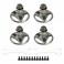Buddy RC Motor Prop Adapter Set for DJI FPV Drone Aluminium Propellers Adapter Mounts Set with M5 Mounting Hole for 52 Inch FPV Props4PCS