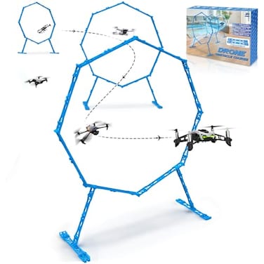 Beria Drone Obstacle Course Includes 3 Pack Easy to Build Obstacle Hoop FPV Racing Drone Loop Gate Suitable Competition RC FPV Racing of Drones or Model Aircraft Games for Age 612 Kids or Adults