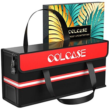 COLCASE Lipo Bag Fireproof Explosionproof Ebike Battery Storage Charging