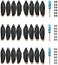 YETEETH 24 Pcs Mavic Mini 2Mini 2 SEMini SEMini 4K Propellers Compatible with DJI Mini 2Mini SEMini 2 SEMini 4K Drone Replacement LowNoise and QuickRelease Blades Props Accessories Orange
