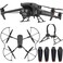 Craznick Mavic 3 Pro Propellers Foldable Extensions with Propeller Guard Blades for Mavic 3 Pro Cine