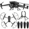 Craznick Mavic 3 Pro Propellers Foldable Extensions with Propeller Guard Blades for Mavic 3 Pro Cine