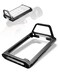 QAGGUM Transmitter Protector Frame Compatible with Flysky Noble NB4 Pro NB4 Lite NB4 Aluminum Alloy Metal Protector Frame for RC Car Transmitter Black