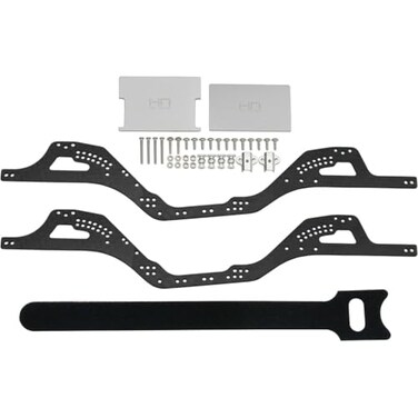 Hot Racing SXTF14GAC LCG Graphite Angled Chassis Kit SCX24