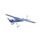 E-flite Eflite RC Airplane Valiant 13m BNF Basic Transmitter Battery and Charger Not Included with AS3X and Safe Select EFL49500