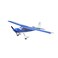 E-flite Eflite RC Airplane Valiant 13m BNF Basic Transmitter Battery and Charger Not Included with AS3X and Safe Select EFL49500