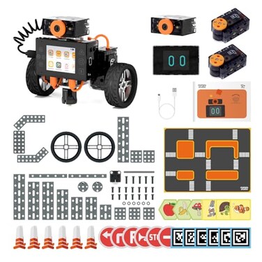 MatataStudio Nous AI Robot for Kids Ages 12 STEM Coding Robot for Boys and Girls with Scratch Python Programming Robot Building Kit for Kids to Build Your Own AI Robot