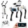 Dingdongwu Shoot Robot Dog Interactive STEM Pet with Voice Control 30 Actions APP Programming Durable Design for Kids Age 6 Compatible with iOSAndroid
