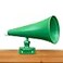 Gorilla Playsets 070022G Megaphone Plastic Swing Set Accessory with Mount Green