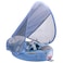 HECCEI Mambobaby Float with Canopy Baby Shark Swim Float with Tail New Upgraded NonInflatable Solid Baby Pool Float Soft SkinFriendly Fabric Material Infant Swim Float Special Edition