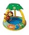 Poolmaster LearntoSwim Go Bananas Monkey Inflatable Kiddie Pool With Canopy