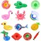 WILLBASIC Drink Floaties 13 Pack Pool Drink Floats Inflatable Drink Holder Floating Drink Holder Pool Accessories for Adults with Pump