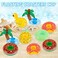 WILLBASIC Drink Floaties 13 Pack Pool Drink Floats Inflatable Drink Holder Floating Drink Holder Pool Accessories for Adults with Pump