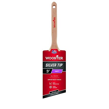 Wooster 52283 Silver Tip SemiOval Angle Sash Paintbrush 3