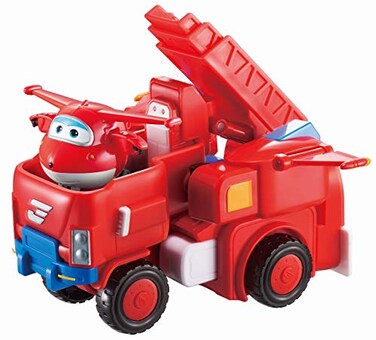 Super Wings Transforming Vehicle Jett For Use With 2 Figures