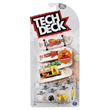TECH DECK TECH Deck Toy Machine Ultra DLX 4Pack FINGERBOARDS for Unisex Adult