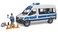 Bruder 02683 MB Sprinter Police Emergency Vehicle with Light Sound Module