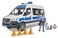 Bruder 02683 MB Sprinter Police Emergency Vehicle with Light Sound Module
