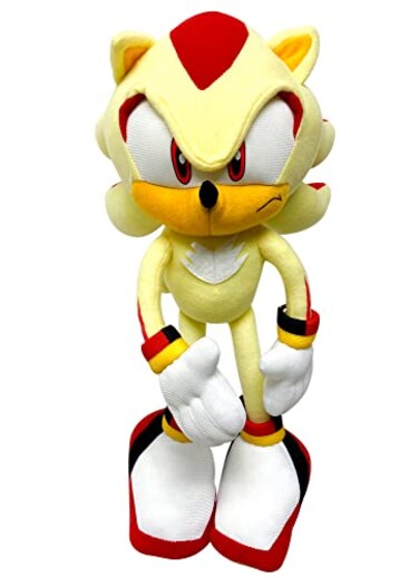 Great Eastern Entertainment Sonic The Hedgehog Super Shadow Plush 10