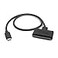 StarTech StarTech SATA to USBC Cable USB 10Gbps to 25in SATA I II III Hard Drive Adapter External Converter for SSD or HDD Data Transfer