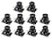 WMYCONGCONG 10 PCS Game Joystick Breakout Module Game Controller Replacement Joystick Control Stick Compatible with PS2 Arduino Raspberry Pi
