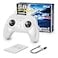 STARDRONE S8 FPV Flight Simulator Controller AntiSlip PU Handle 8 Channel Metal Joystick Ergonomic Design for DRLUncrashedLiftoffDCL Beginner Pilots Mode 2 White