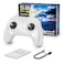 STARDRONE S8 FPV Flight Simulator Controller AntiSlip PU Handle 8 Channel Metal Joystick Ergonomic Design for DRLUncrashedLiftoffDCL Beginner Pilots Mode 2 White