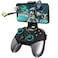 aghi Bluetooth Controller for SwitchPCiPhoneAndroidApple Arcade MFi GamesTVSteam Hall Effect Joysticks Wireless Game Controller Gamepad withPhone ClipLock SpeedMacro6Axis GyroDual MotorsTurbo