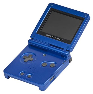 Nintendo Game Boy Advance SP Cobalt Renewed