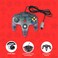 Old Skool Classic Wired Controller Joystick for Nintendo 64 N64 Game System Atomic Purple