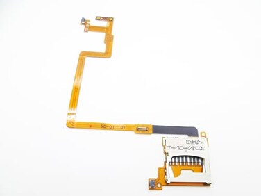 LeHang SD Card Reader Slot LR Shoulder Button Module Flex Cable Replacement Compatible with Nintendo DSi