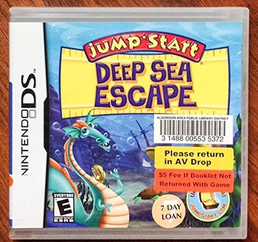 Knowledge Adventure Jumpstart Deep Sea Escape Nintendo DS