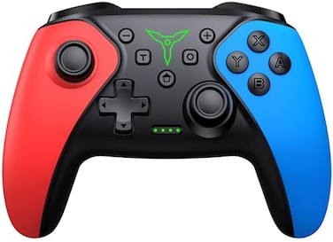 ELISWEEN Wireless Switch Controller for SwitchLiteOLEDSwicth 2 Controller Switch Controller Joysticks Work with iOSAndroidPCSwitch 2 Pro TURBO Controller with Wakeup Programmable Upgraded Vision