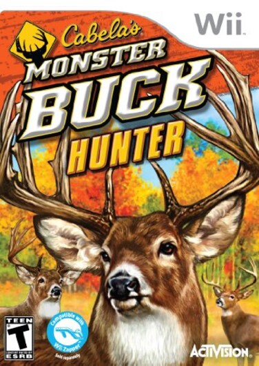 ACTIVISION Cabelas Monster Buck Hunter Software Only Nintendo Wii