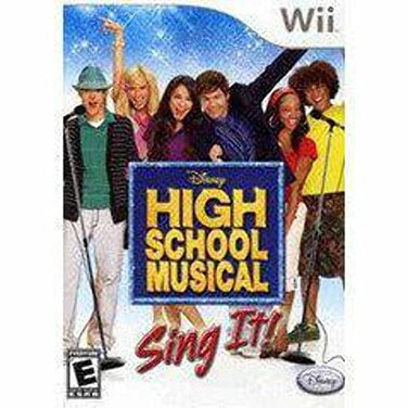 Disney Interactive High School Musical Sing It Game Only Nintendo Wii