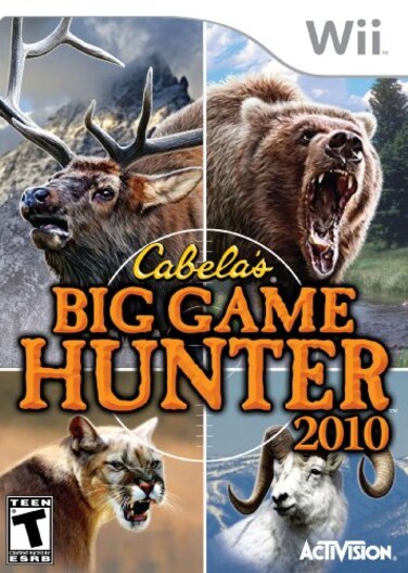 ACTIVISION Cabelas Big Game Hunter 2010 Nintendo Wii Game Only