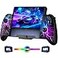 Spican Switch Controllers for Nintendo SwitchSwitch OLED Hall Effect Switch Wireless Pro Controller OnePiece Joypad FullSize Handheld Mode Controller with 17 RGB LightBatteryTurboMacro4 Game Slot