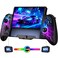 Spican Switch Controllers for Nintendo SwitchSwitch OLED Hall Effect Switch Wireless Pro Controller OnePiece Joypad FullSize Handheld Mode Controller with 17 RGB LightBatteryTurboMacro4 Game Slot