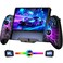 Spican Switch Controllers for Nintendo SwitchSwitch OLED Hall Effect Switch Wireless Pro Controller OnePiece Joypad FullSize Handheld Mode Controller with 17 RGB LightBatteryTurboMacro4 Game Slot