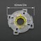 DGHAOP 4pcs Arcade Rocker Accessories Base 48 Way Restrictor Plate Gate JLF Series Joystick Fully Transparent Base Retaining Ring