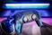 MODDEDZONE Custom Rapid Fire Anti Recoil Macros MODDED Wireless Controller for PS5 PC Unique Smart Mods for ps5 controller controlled by the APP Best for FPS Games Enhanced Gaming Experience Blue Fire