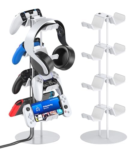 kytok Kytok Gamer Gifts Headset Stand 4 Tiers With Cable Organizer Controller Stand